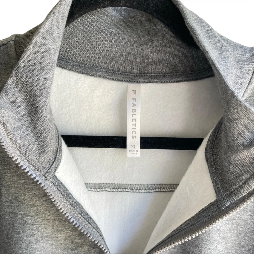 Fabletics Year Round Half Zip Pull Over Mock Neck… - image 5